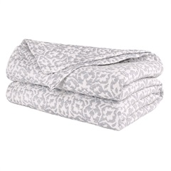 Atoll Pearl Grey Healthcare Bedspread
